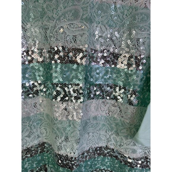 Quacker Factory Embellished Color Block Shirt - Picture 5 of 7